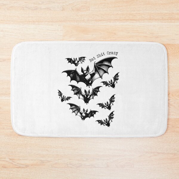 Item preview, Funny Bat Shit Crazy Spooky Halloween designed and sold by Adrian Kane.