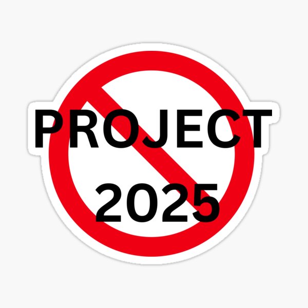 Artikel-Vorschau von Sagen Sie Nein zum Projekt 2025, designt und verkauft von naughtyniceXOXO.