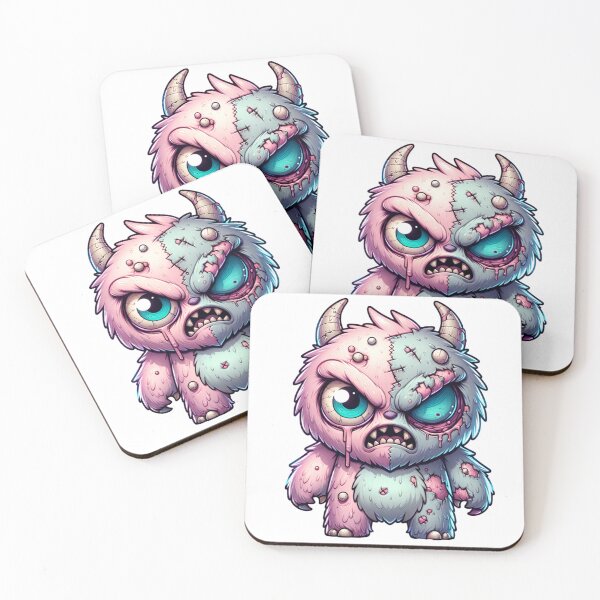 Item preview, Plush Kawaii Zombie Mutant 5 designed and sold by Redblackman.
