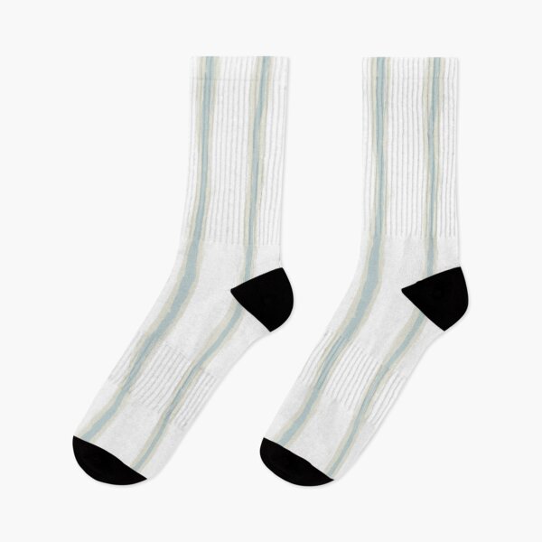 Item preview, Dry Brush Stripes - White  designed and sold by marialindemann.