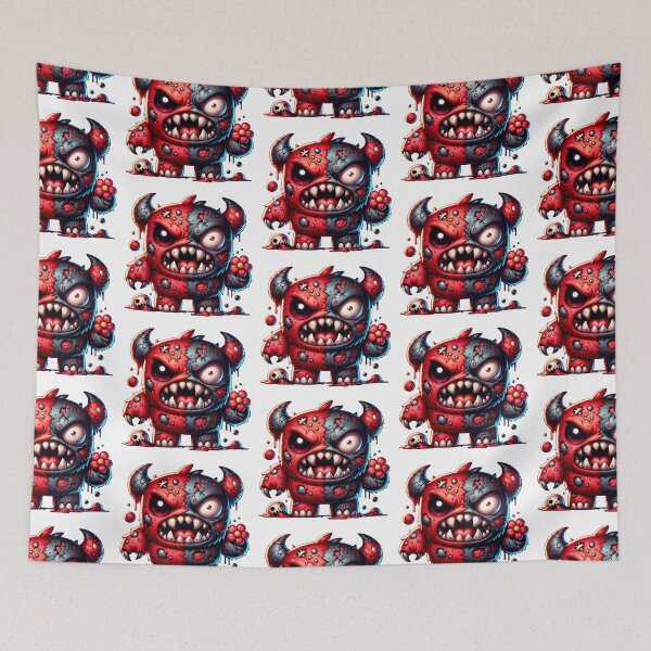Item preview, Plush Kawaii Zombie Mutant 6 designed and sold by Redblackman.