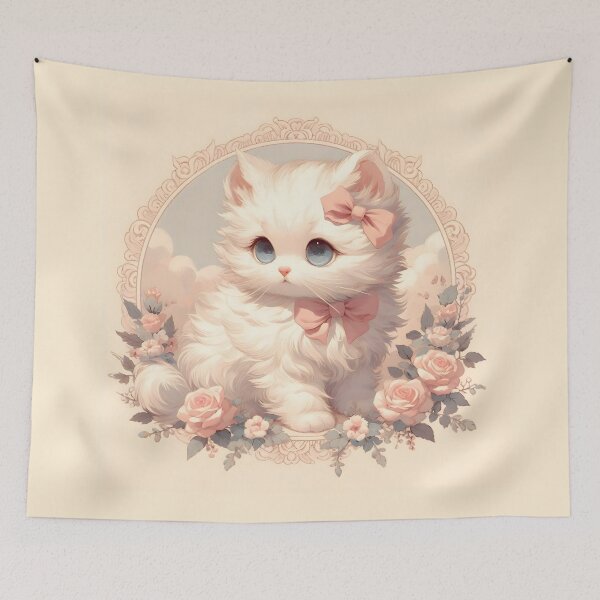 Item preview, Heavenly Coquette Kitten designed and sold by 123Rainbow.