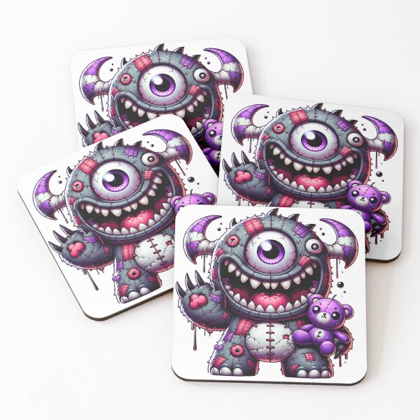 Item preview, Plush Kawaii Zombie Mutant 8 designed and sold by Redblackman.