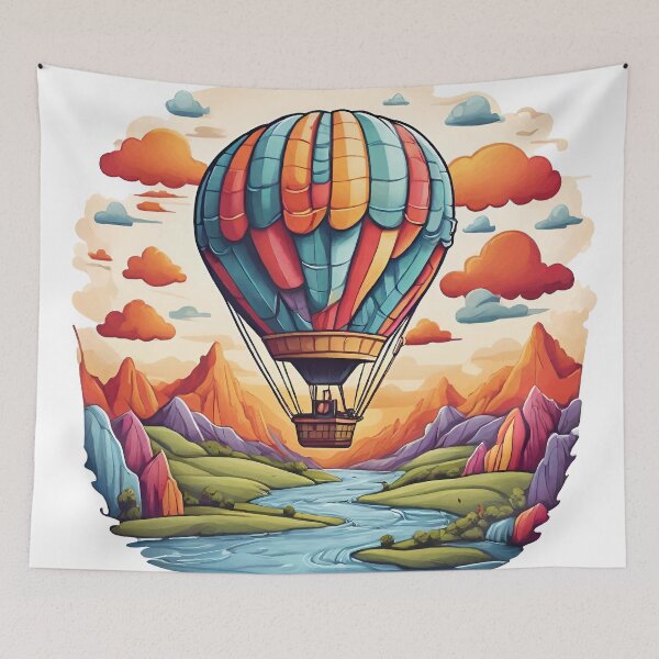 Item preview, Hot-Air Balloon designed and sold by kadryshop.