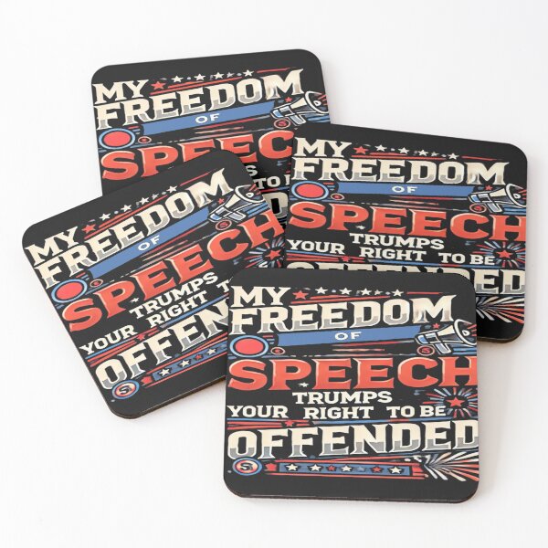 Item preview, My Freedom Of Speech Trumps Your Right To Be Offended designed and sold by Unkn0wnable.