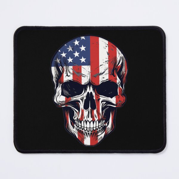 Item preview, Patriotic Skull designed and sold by PandaKunst.