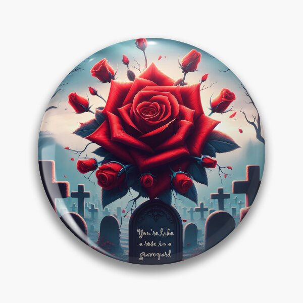 Item preview, Inspired by: you' re like a rose in a graveyard Dramione quote designed and sold by EmeraldeaArt.