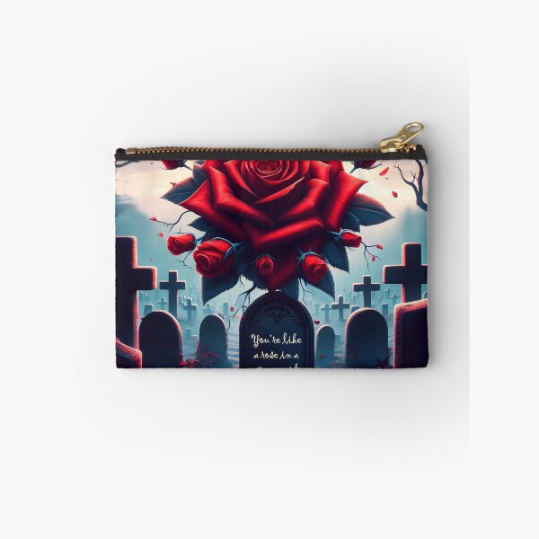 Item preview, Inspired by: you' re like a rose in a graveyard Dramione quote designed and sold by EmeraldeaArt.