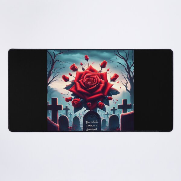 Item preview, Inspired by: you' re like a rose in a graveyard Dramione quote designed and sold by EmeraldeaArt.