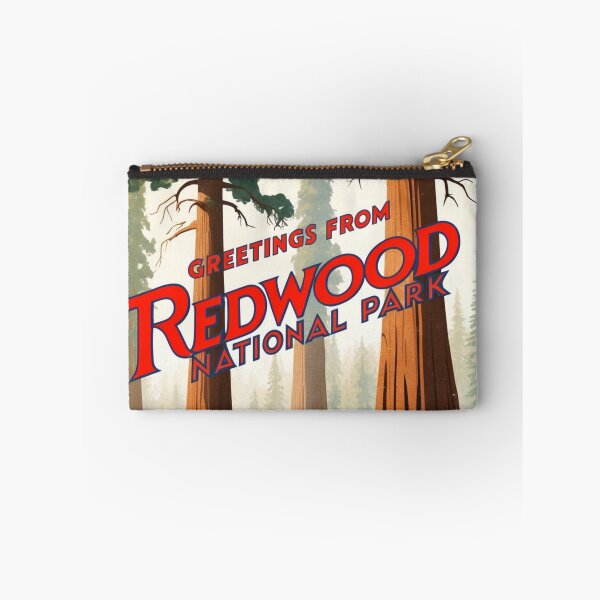Item preview, Redwood National Park Postcard Vintage Retro Travel Vintage designed and sold by TravelPostcardGems.