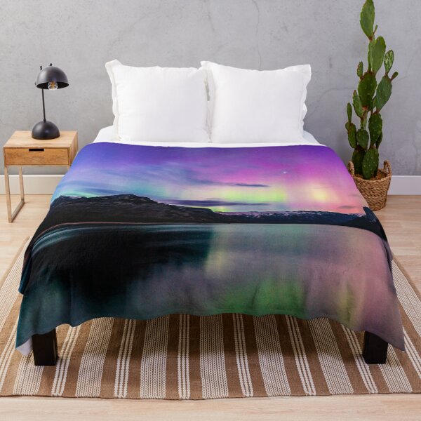 Item preview, Lake Minnewanka Northern Lights designed and sold by harodocore.
