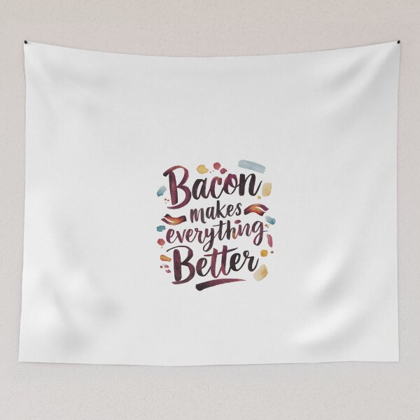 Item preview, Bacon Makes Everything Better - Funny Foodie T-Shirt designed and sold by My Artprintz.