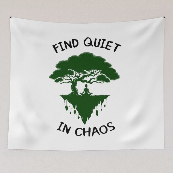 Item preview, Find Quiet In Chaos designed and sold by DivineMovement.
