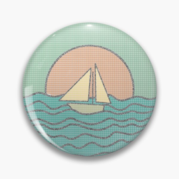 Item preview, The yacht glides gracefully over the waves/1 designed and sold by My-fake-places.