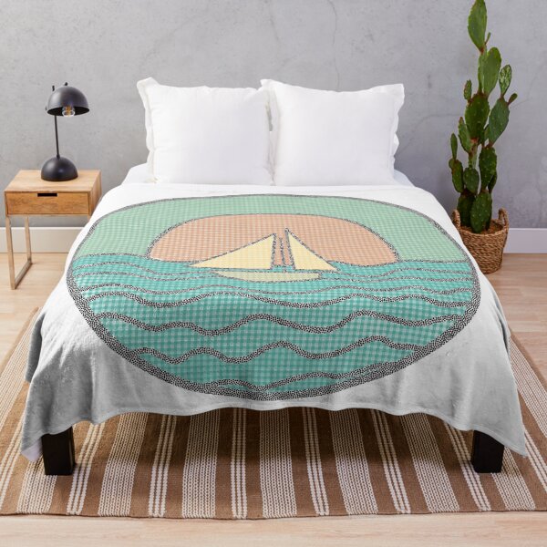 Item preview, The yacht glides gracefully over the waves/1 designed and sold by My-fake-places.