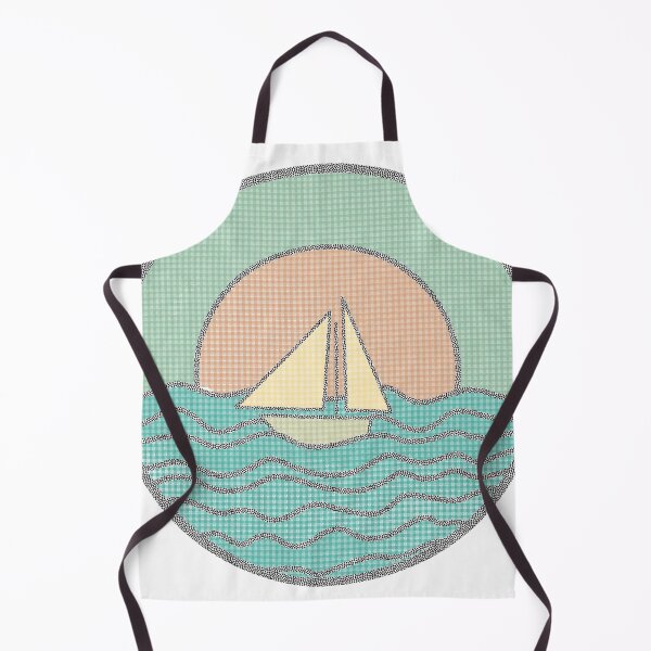 Item preview, The yacht glides gracefully over the waves/1 designed and sold by My-fake-places.