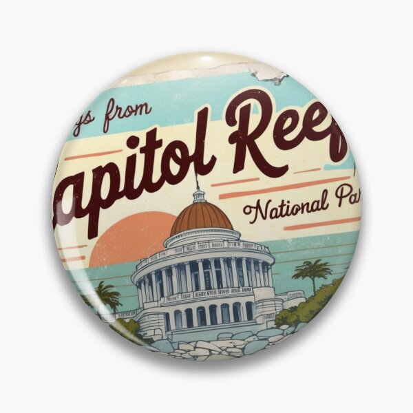 Item preview, Capitol Reef National Park Postcard Vintage Retro Travel Vintage designed and sold by TravelPostcardGems.