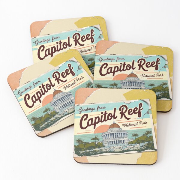 Item preview, Capitol Reef National Park Postcard Vintage Retro Travel Vintage designed and sold by TravelPostcardGems.
