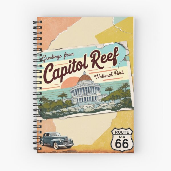 Item preview, Capitol Reef National Park Postcard Vintage Retro Travel Vintage designed and sold by TravelPostcardGems.