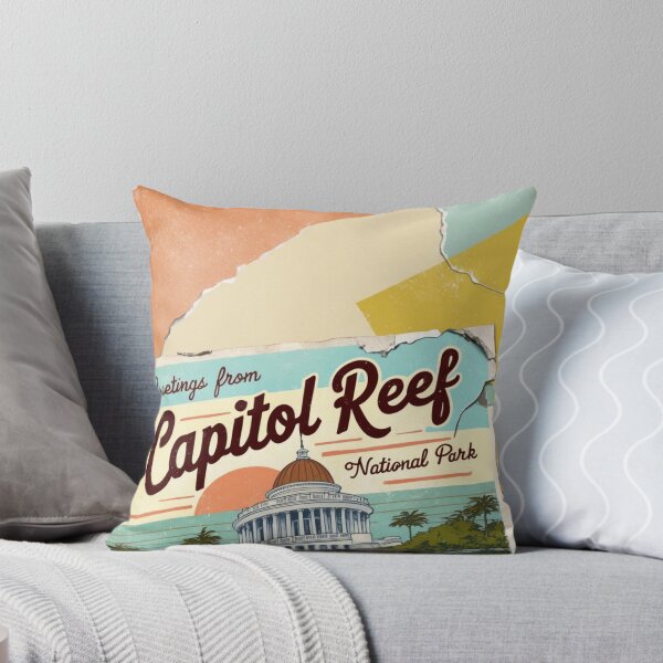 Item preview, Capitol Reef National Park Postcard Vintage Retro Travel Vintage designed and sold by TravelPostcardGems.