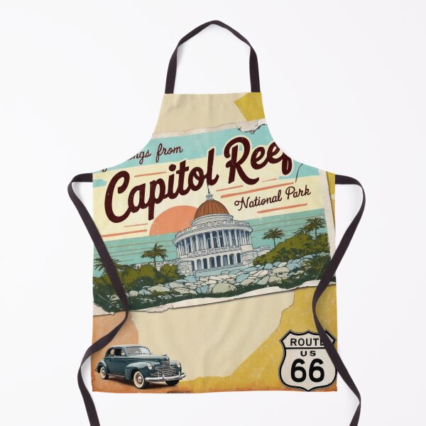 Item preview, Capitol Reef National Park Postcard Vintage Retro Travel Vintage designed and sold by TravelPostcardGems.