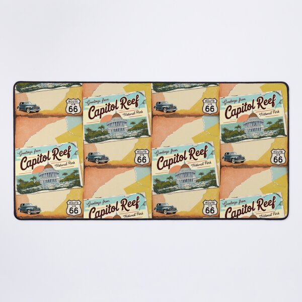 Item preview, Capitol Reef National Park Postcard Vintage Retro Travel Vintage designed and sold by TravelPostcardGems.