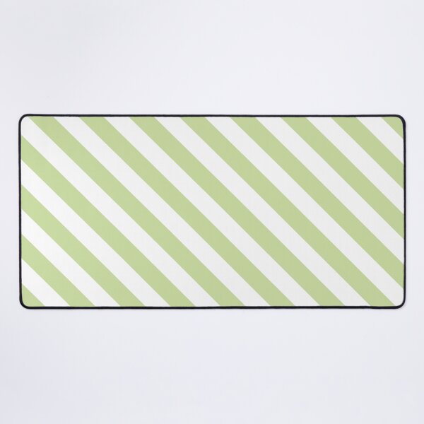 Item preview, Soft Green  Diagonal Stripes  designed and sold by Amal20.