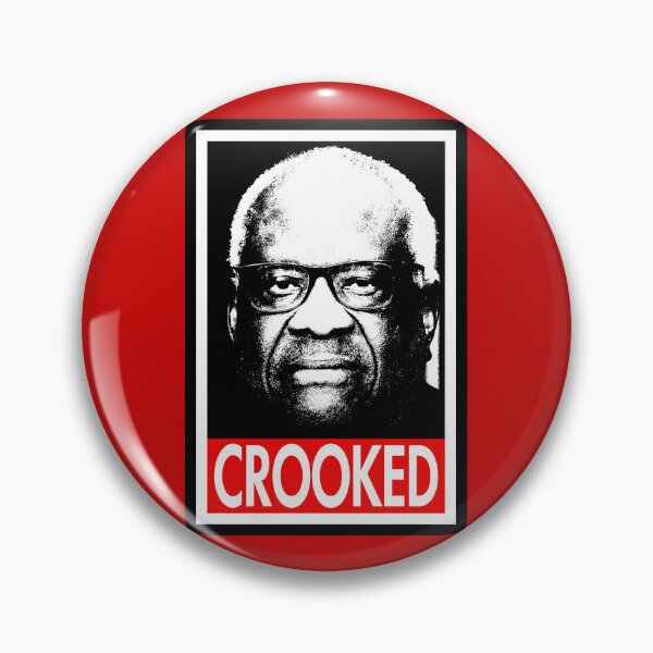 Item preview, Crooked Clarence Thomas - Impeach Clarence Thomas designed and sold by Thelittlelord.