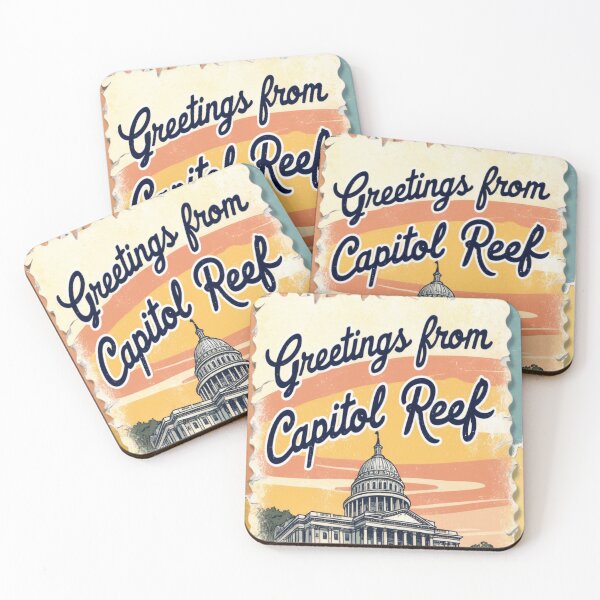 Item preview, Capitol Reef National Park Postcard Vintage Retro Travel Vintage designed and sold by TravelPostcardGems.