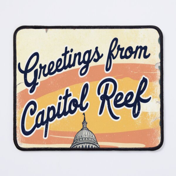 Item preview, Capitol Reef National Park Postcard Vintage Retro Travel Vintage designed and sold by TravelPostcardGems.
