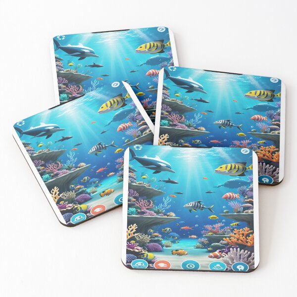 Item preview, Explore the Ocean Depths: A Virtual Marine Adventure designed and sold by merve02shop.
