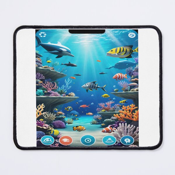 Item preview, Explore the Ocean Depths: A Virtual Marine Adventure designed and sold by merve02shop.