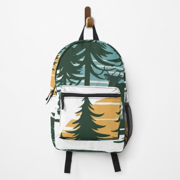 Item preview, Wildlife Trees Outdoors Nature Retro Forest designed and sold by LahdilART.