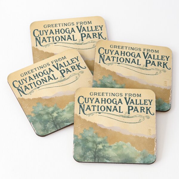 Item preview, Cuyahoga Valley National Park Postcard Vintage Retro Travel Vintage designed and sold by TravelPostcardGems.