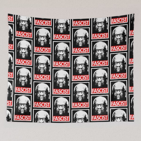 Aperçu de l'œuvre Le fasciste Clarence Thomas - Impeach Clarence Thomas créée et vendue par Thelittlelord.