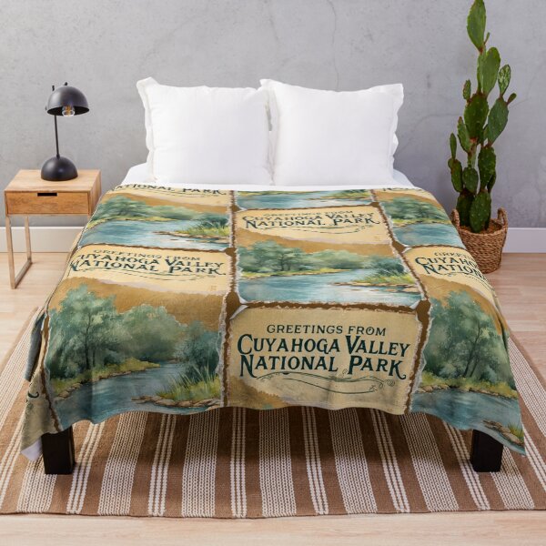 Item preview, Cuyahoga Valley National Park Postcard Vintage Retro Travel Vintage designed and sold by TravelPostcardGems.