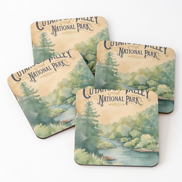 Item preview, Cuyahoga Valley National Park Postcard Vintage Retro Travel Vintage designed and sold by TravelPostcardGems.