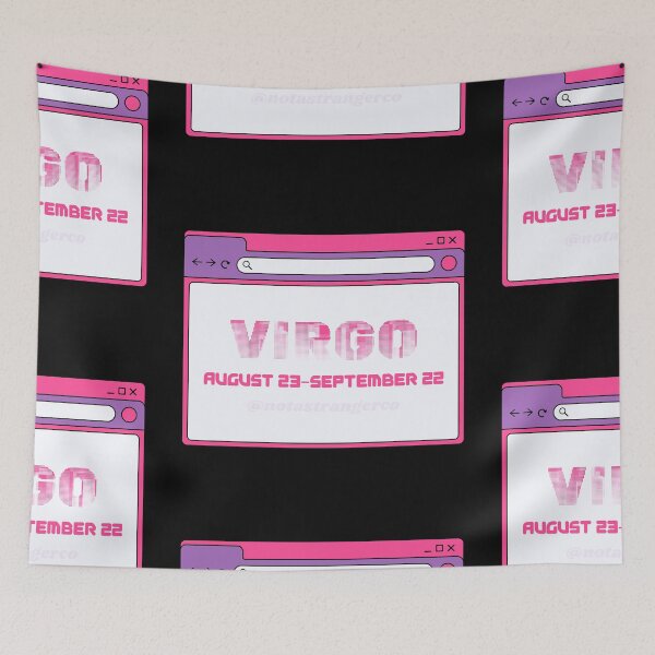 Item preview, Virgo Pink Digital Web Pop Up designed and sold by notastranger.