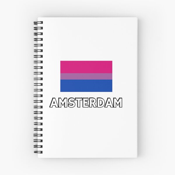 Item preview, Bi Pride Flag Amsterdam designed and sold by Inspirationmotivation.