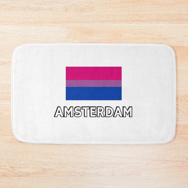 Item preview, Bi Pride Flag Amsterdam designed and sold by Inspirationmotivation.