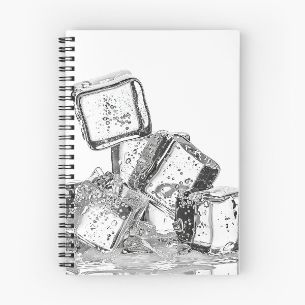 Item preview, Ice Cubes on White designed and sold by Elisabeth Lucas.
