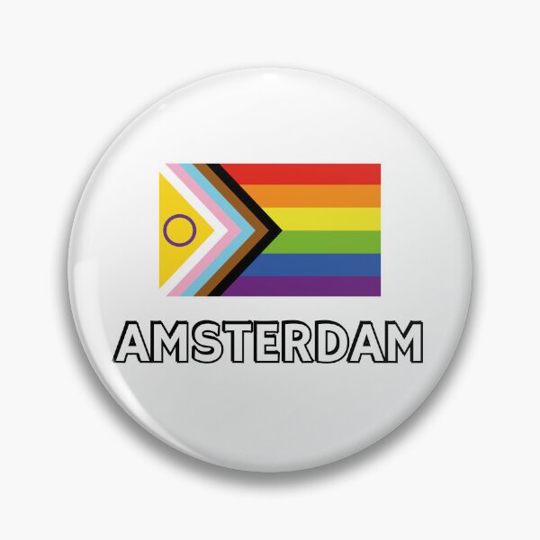 Item preview, Intersex Inclusive Pride Progress Flag Amsterdam designed and sold by Inspirationmotivation.