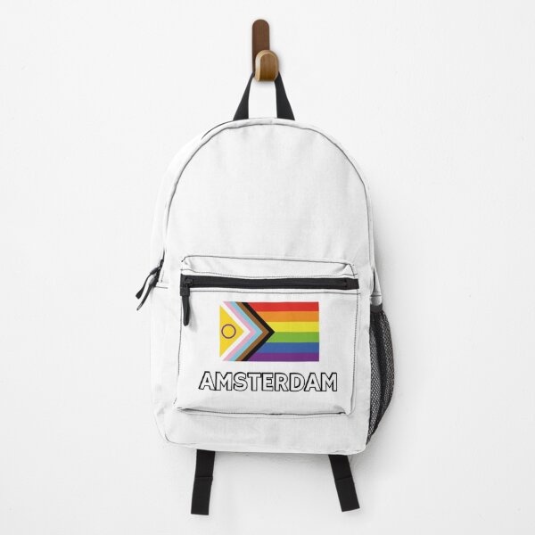 Item preview, Intersex Inclusive Pride Progress Flag Amsterdam designed and sold by Inspirationmotivation.