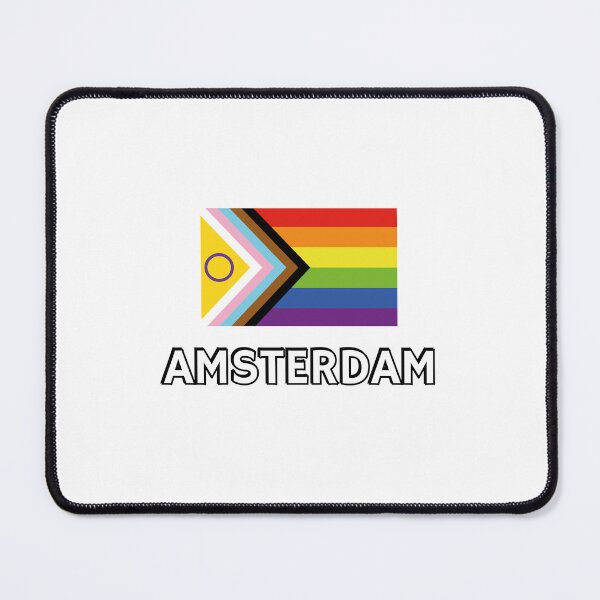 Item preview, Intersex Inclusive Pride Progress Flag Amsterdam designed and sold by Inspirationmotivation.