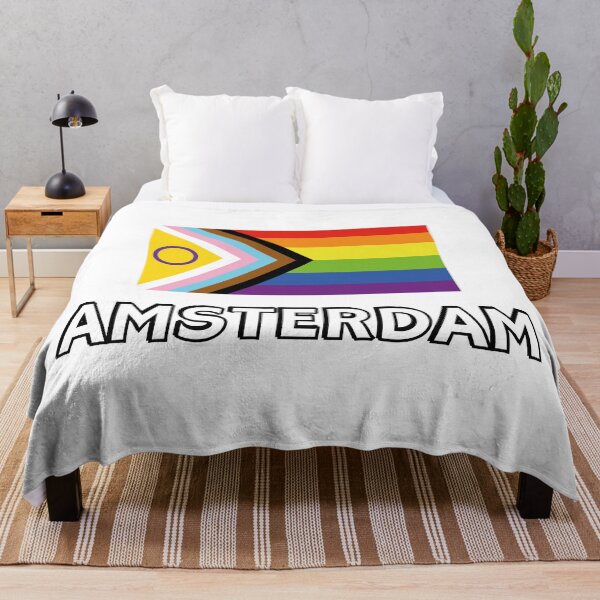 Item preview, Intersex Inclusive Pride Progress Flag Amsterdam designed and sold by Inspirationmotivation.