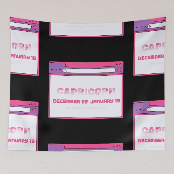 Item preview, Capricorn Pink Digital Web Pop Up designed and sold by notastranger.
