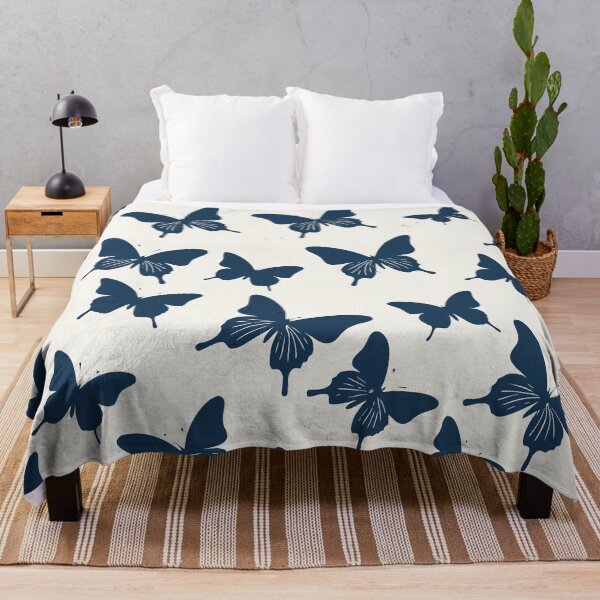 Item preview, Beige and Fiord Butterfly pattern designed and sold by Pixevol.