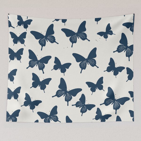 Item preview, Beige and Fiord Butterfly pattern designed and sold by Pixevol.
