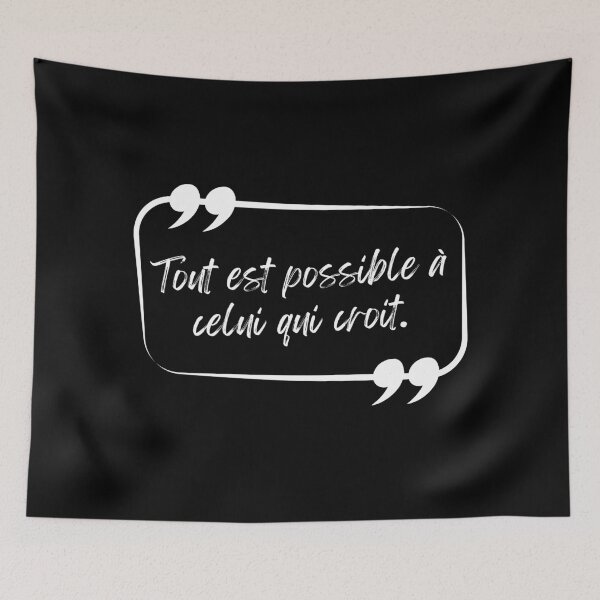 Item preview, Tout est possible designed and sold by CherishedCloset.