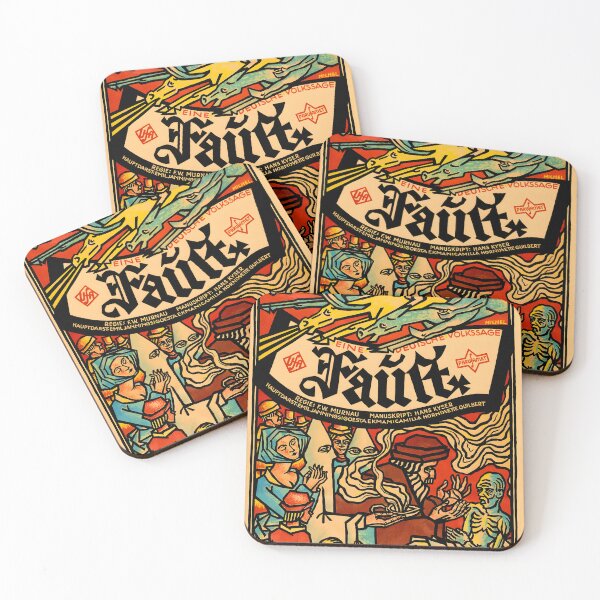 Artikelvorschau, Das Filmplakat für Faust von 1926, Vintage Art entworfen und verkauft von ArchimedesPrime.